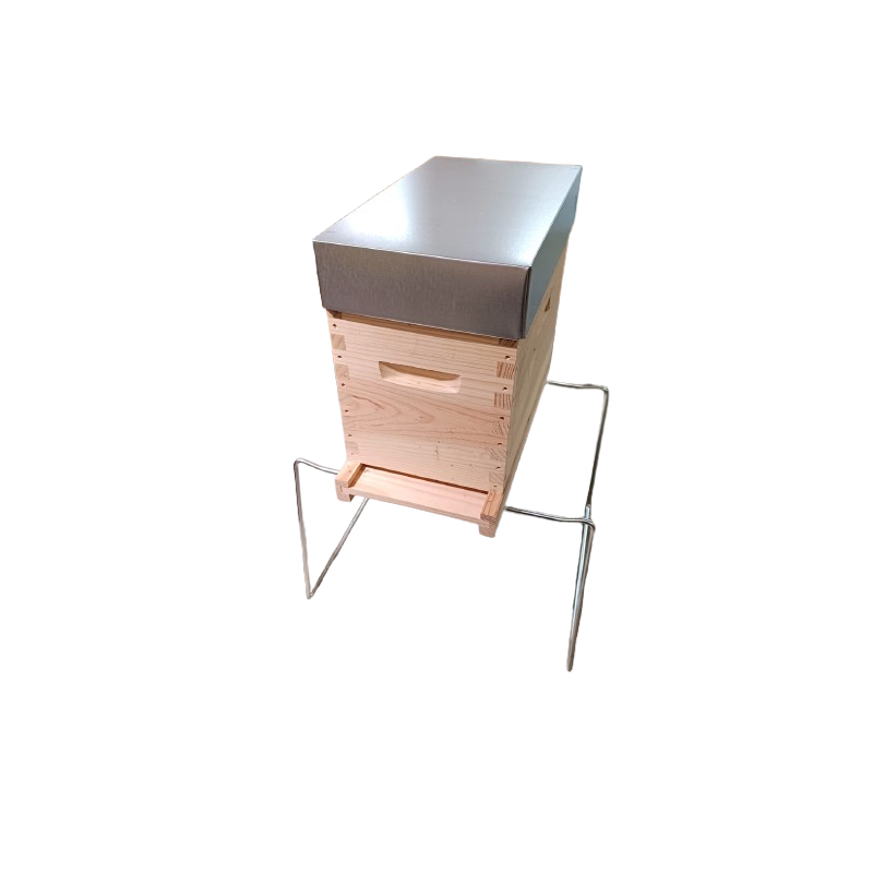 Ruchette D6 Corps Tenons (plancher bois, corps pin, couvre cadre nourrisseur, toit)