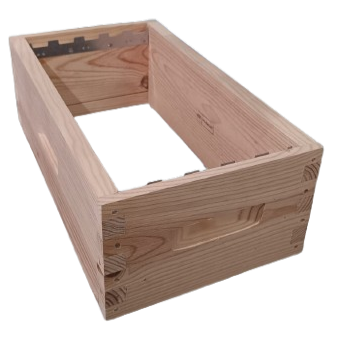 Hausse Dadant 10 pin à tenons, pour 9 cadres droits 500*430*171mm